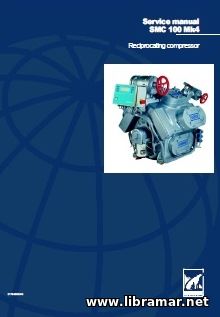 SABROE SMC-TSMC 100MK4 Reciprocating Compressors Service Manual and Us