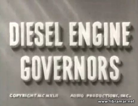 Diesel Engine Governors - 1942 Educational Film