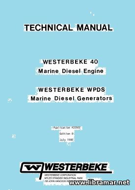 WESTERBEKE 40 MARINE DIESEL ENGINE & WESTERBEKE WPDS MARINE DIESEL GENERATORS