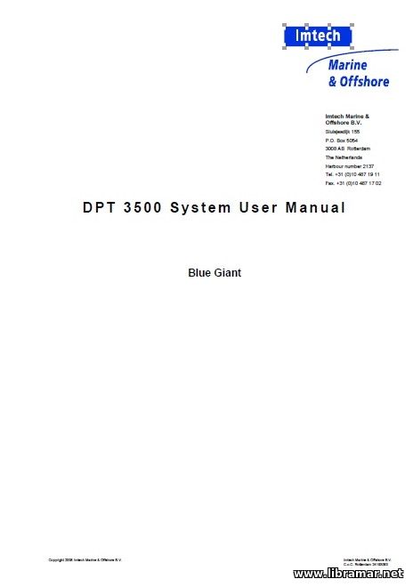 DPT 3500 Panel and DPT 3500 System User Manuals
