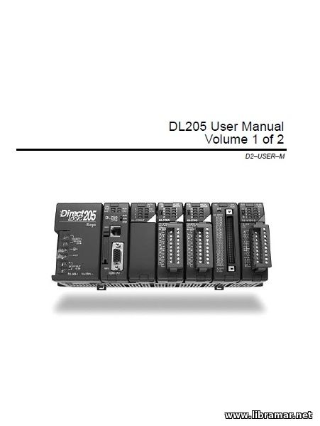 DL205 Automation System User Manual