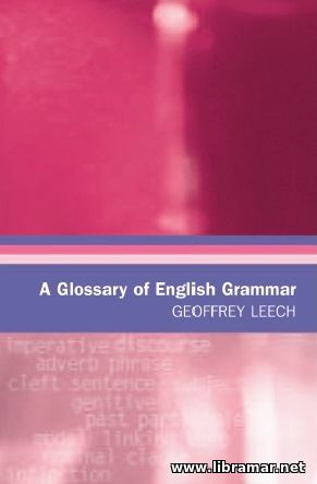 A Glossary of English Grammar