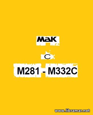 MAK M281 — M332C ENGINEERS HANDBOOK