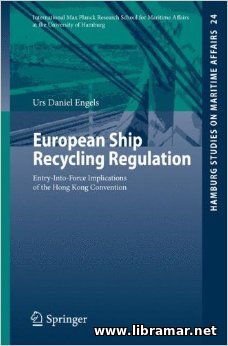 EUROPEAN SHIP RECYCLING REGULATION