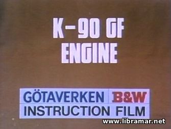 Gotaverken B&W K-90 GF Engine - Starting Valve Replacement and Overhau