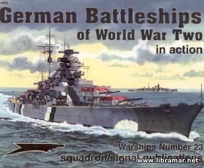 German Battleships of World War Two In Action