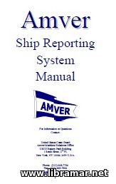 AMVER Ship Reporting System Manual