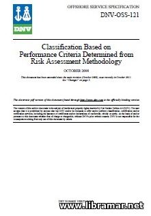 Classification Based on Performance Criteria Determined from Risk Asse