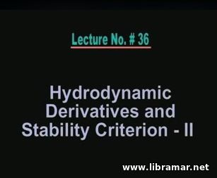 Performance of Marine Vehicles at Sea - Lecture 36 - Hydrodynamic Deri