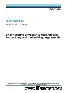 Ship-handling Competence Requirements for Berthing and Un-berthing Lar