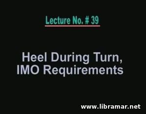 Performance of Marine Vehicles at Sea - Lecture 39 - Heel During Turn,