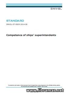DNV—GL — COMPETENCE OF SHIPS SUPERINTENDENTS