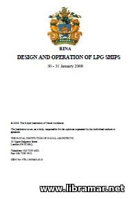 Design and Operation of LPG Ships