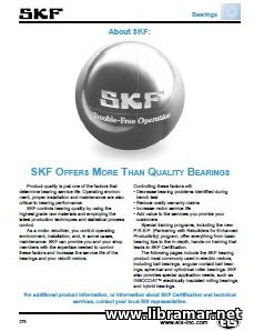 SKF Bearings - Trouble-Free Operation