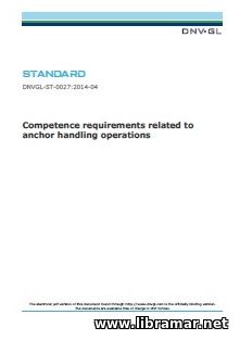 Competence Requirements Related to Anchor Handling Operations