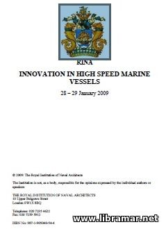 Innovation In High Speed Marine Vessels