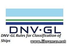 DNV-GL Rules for Classification of Ships
