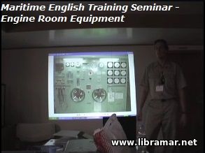 Maritime English Training Seminar - Engine Room Equipment