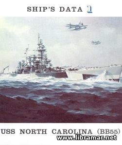 USS North Carolina - Ship's Data