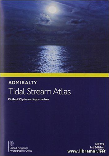 BA TIDAL STREAM ATLAS NP222 — FIRTH OF CLYDE AND APPROACHES
