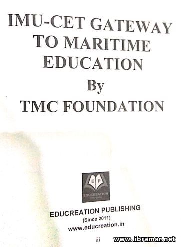 IMU-CET - Gateway to Maritime Education