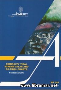 BA Tidal Stream Atlas and Co-Tidal Charts NP249 - Thames Estuary