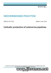 DNV-GL - Cathodic protection of submarine pipelines