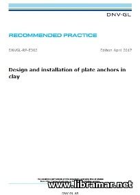 DNV—GL — DESIGN AND INSTALLATION OF PLATE ANCHORS IN CLAY