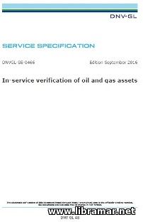 DNV-GL - In-service verification of oil and gas assets