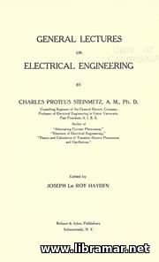 GENERAL LECTURES ON ELECTRICAL ENGINEERING