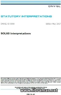DNV-GL - SOLAS interpretations