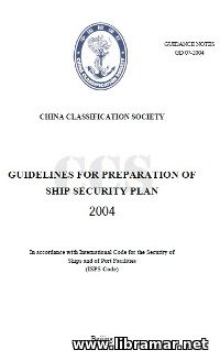 CCS Guidelines for Preparation of Ship Security Plan