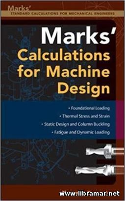 MARKS CALCULATIONS FOR MACHINE DESIGN