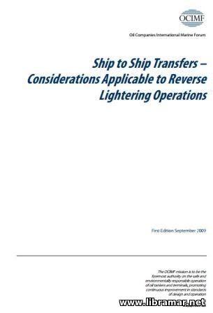 Ship to Ship Transfers - Considerations Applicable to Reverse Lighteri