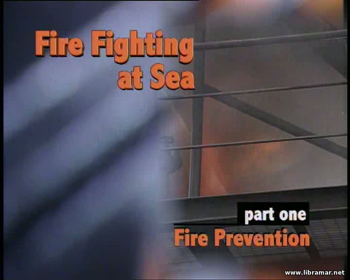 fire fighting at sea - fire prevention