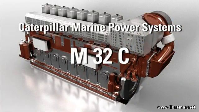 Caterpillar marine power systems M 32C