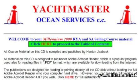 RYA Yacht Master Sailing Courses
