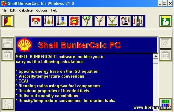 Shell BunkerCalc PC