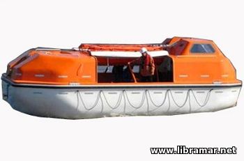 Partially enclosed lifeboat