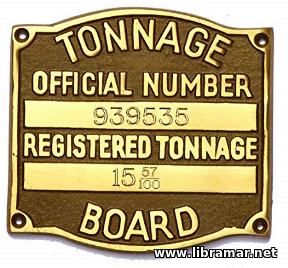 Tonnage Measurement - Historical Background - 2