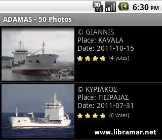 MARINE TRAFFIC SHIP POSITIONS FOR ANDROID