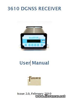 Fugro SeaSTAR 3610 DGNSS Receiver User Manual