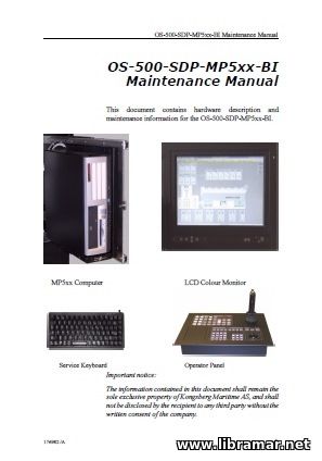 Kongsberg OS-500 Maintenance and Technical Course Training Manual