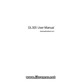 DL305 AUTOMATION SYSTEM USER MANUAL