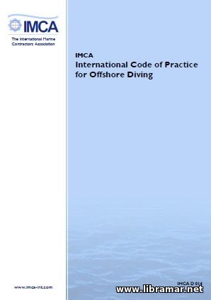 IMCA — INTERNATIONAL CODE OF PRACTICE FOR OFFSHORE DIVING