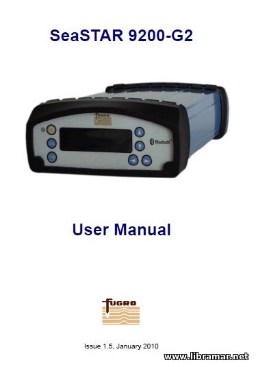 FUGRO SeaSTAR 9200-G2 User Manual