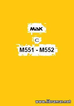 MaK M551 - M552 Engineers Handbook