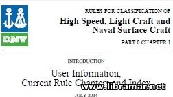DNV RULES FOR CLASSIFICATION OF HIGH-SPEED, LIGHT CRAFT AND NAVAL SURFACE CRAFT