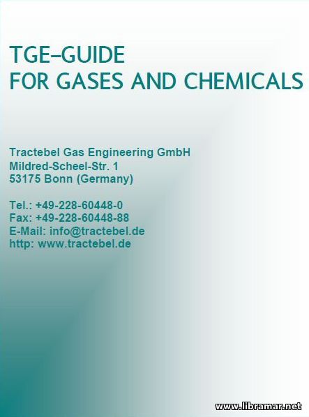 TGE GUIDE FOR GASES AND CHEMICALS
