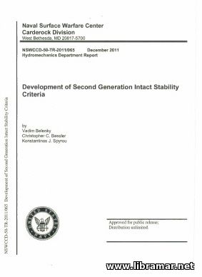 Development of Second Generation Intact Stability Criteria